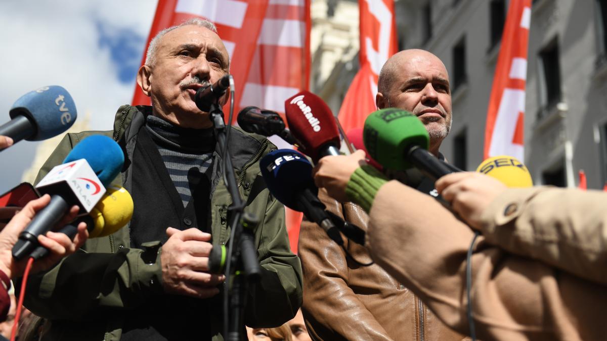 UGT y CCOO convocan protestas frente a las sedes de la patronal ante el 