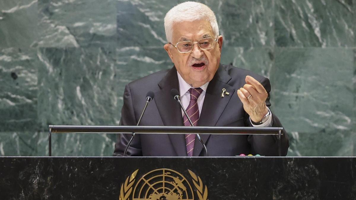 La súplica del presidente palestino ante la Asamblea de la ONU: 