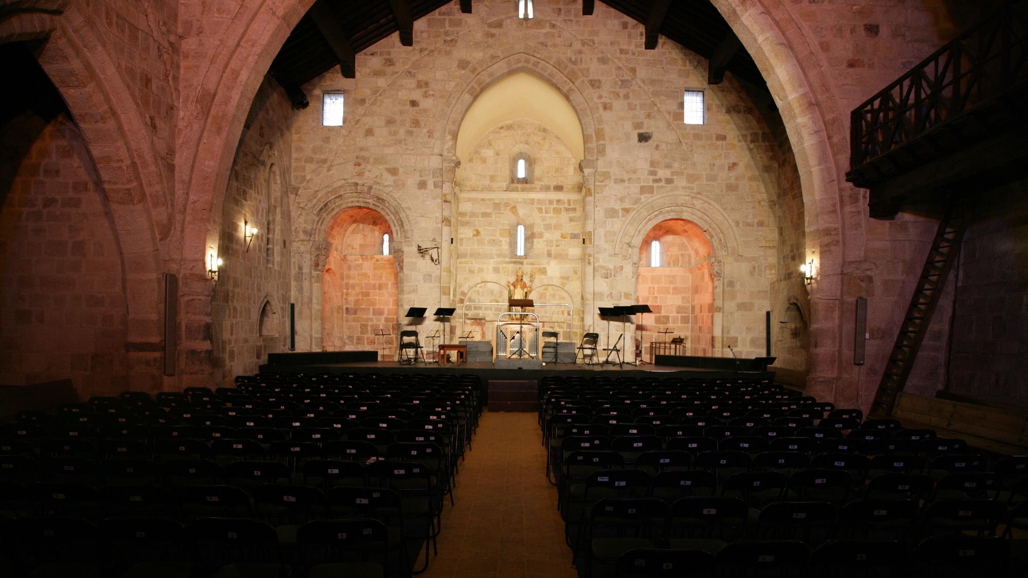 Iglesia de San Cipriano (Zamora), sede del ciclo Músicas Cercadas, que se celebra el primer fin de semana de octubre