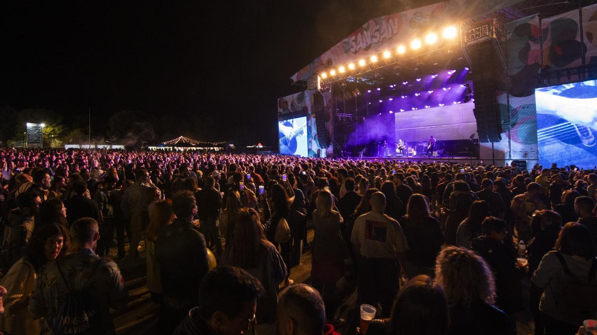 Vista general de un festival en Benicàssim