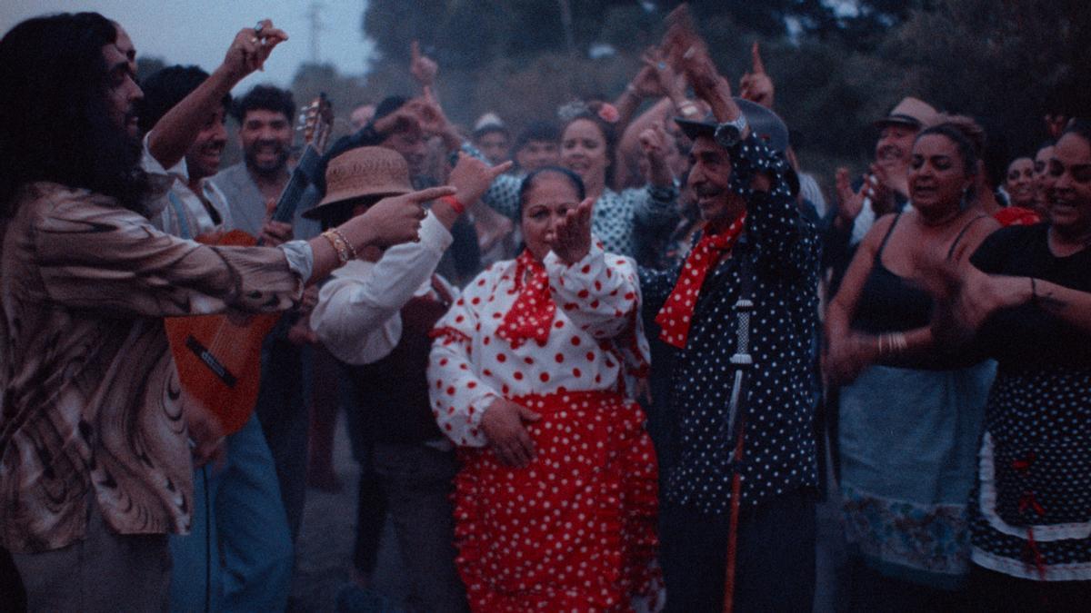 Uno de los momentos musicales de 'La guitarra flamenca de Yerai Cortés', el debut de C. Tangana en la dirección