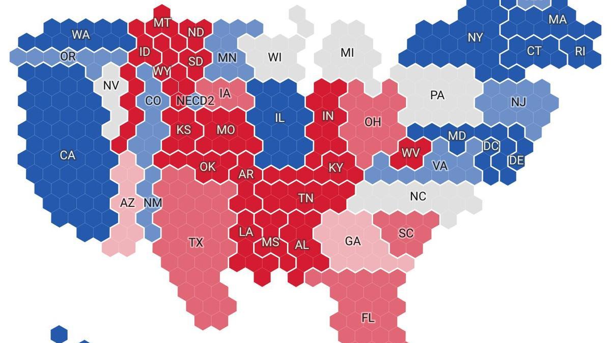 Así van las encuestas en EEUU: Trump se acerca a Harris y ya lidera en varios estados clave a 15 días de las elecciones