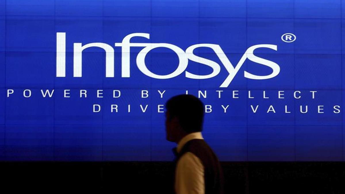 Logo de la empresa de tecnología Infosys.