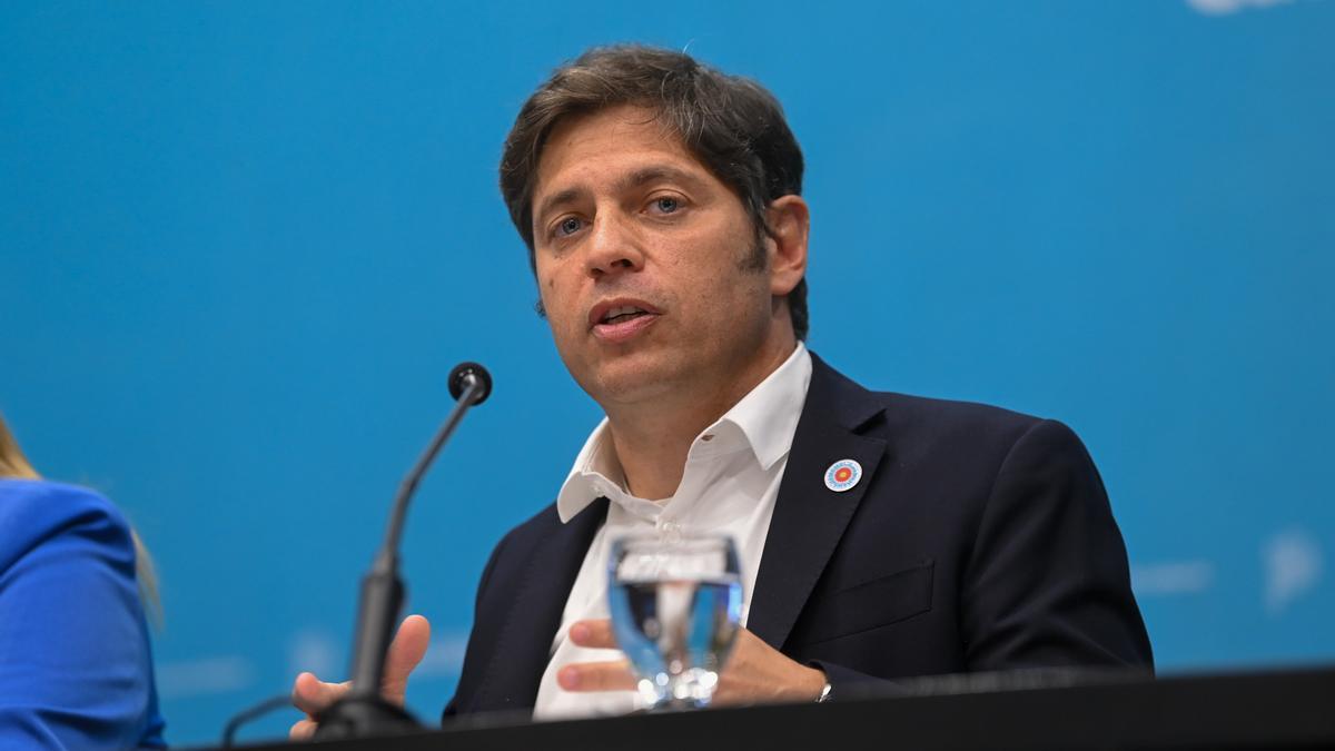 Axel Kicillof, gobernador bonaerense.