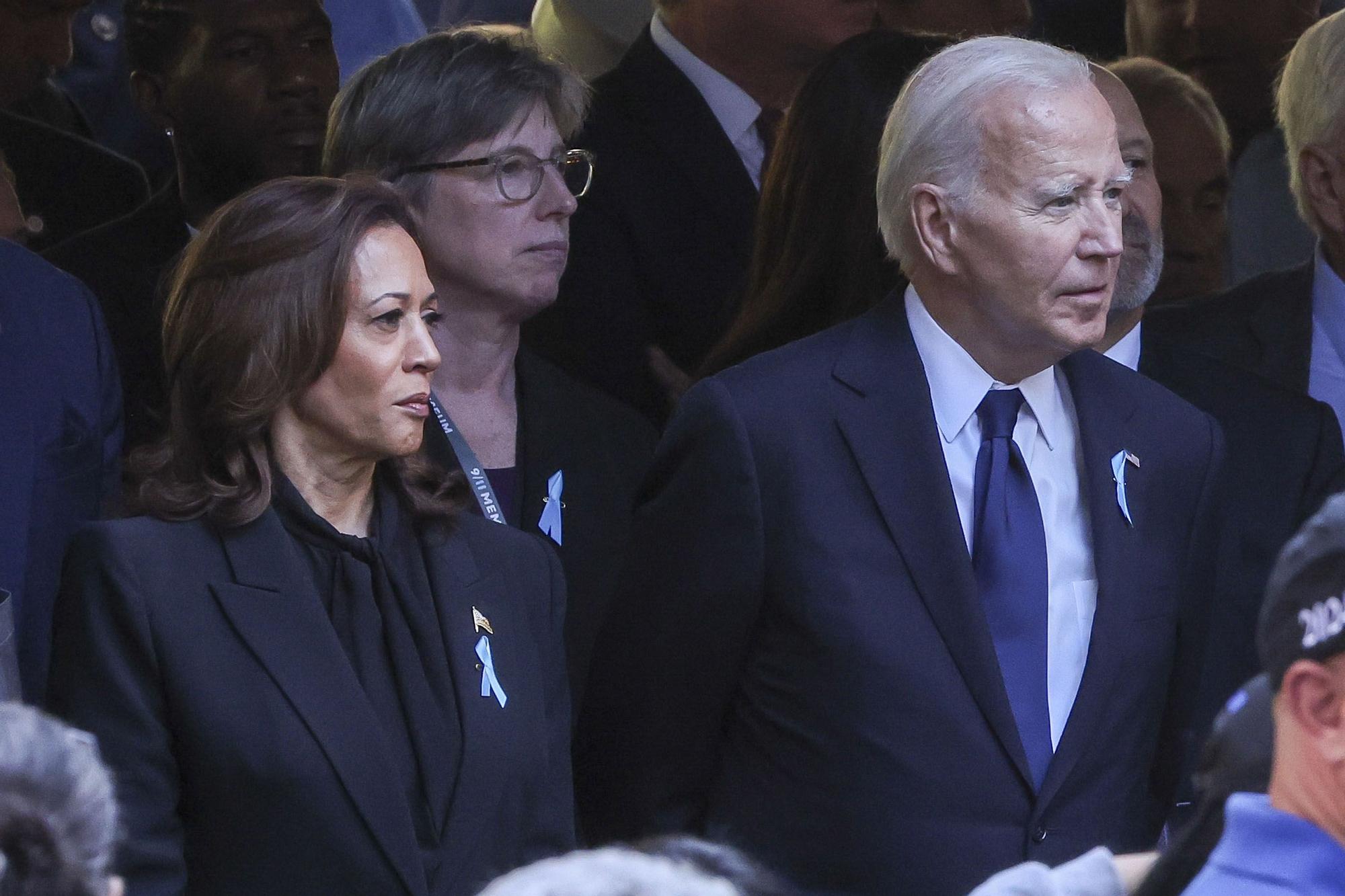 Kamala Harris y Joe Biden.