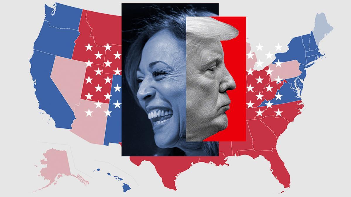 Los resultados de las elecciones en EEUU 2024 por estados, en directo