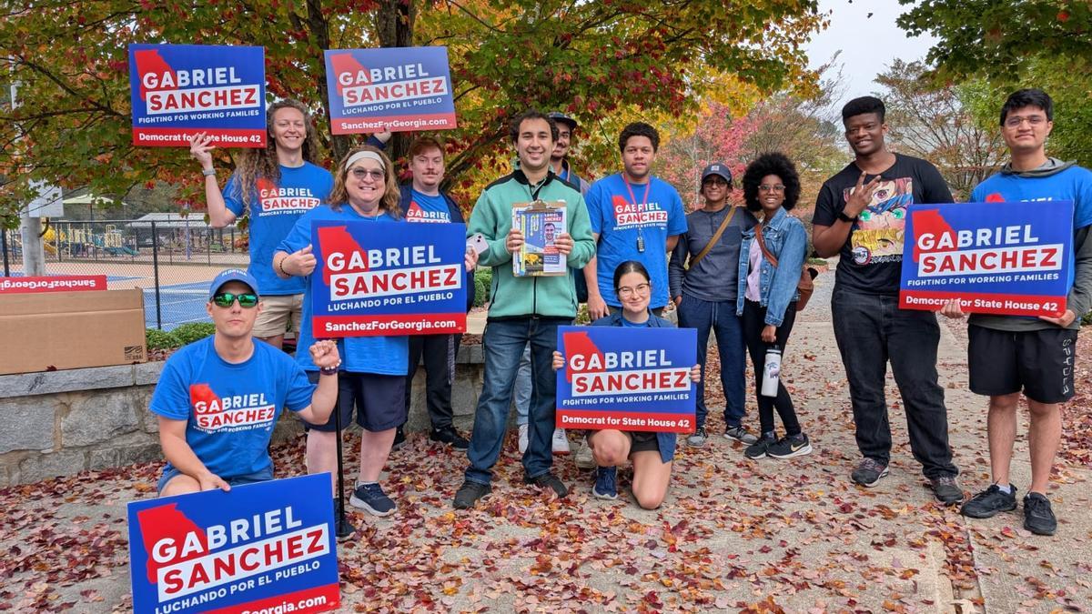 Kamala Harris pasó por Atlanta... y la campaña no paró: la batalla voto a voto y puerta a puerta en el estado clave de Georgia