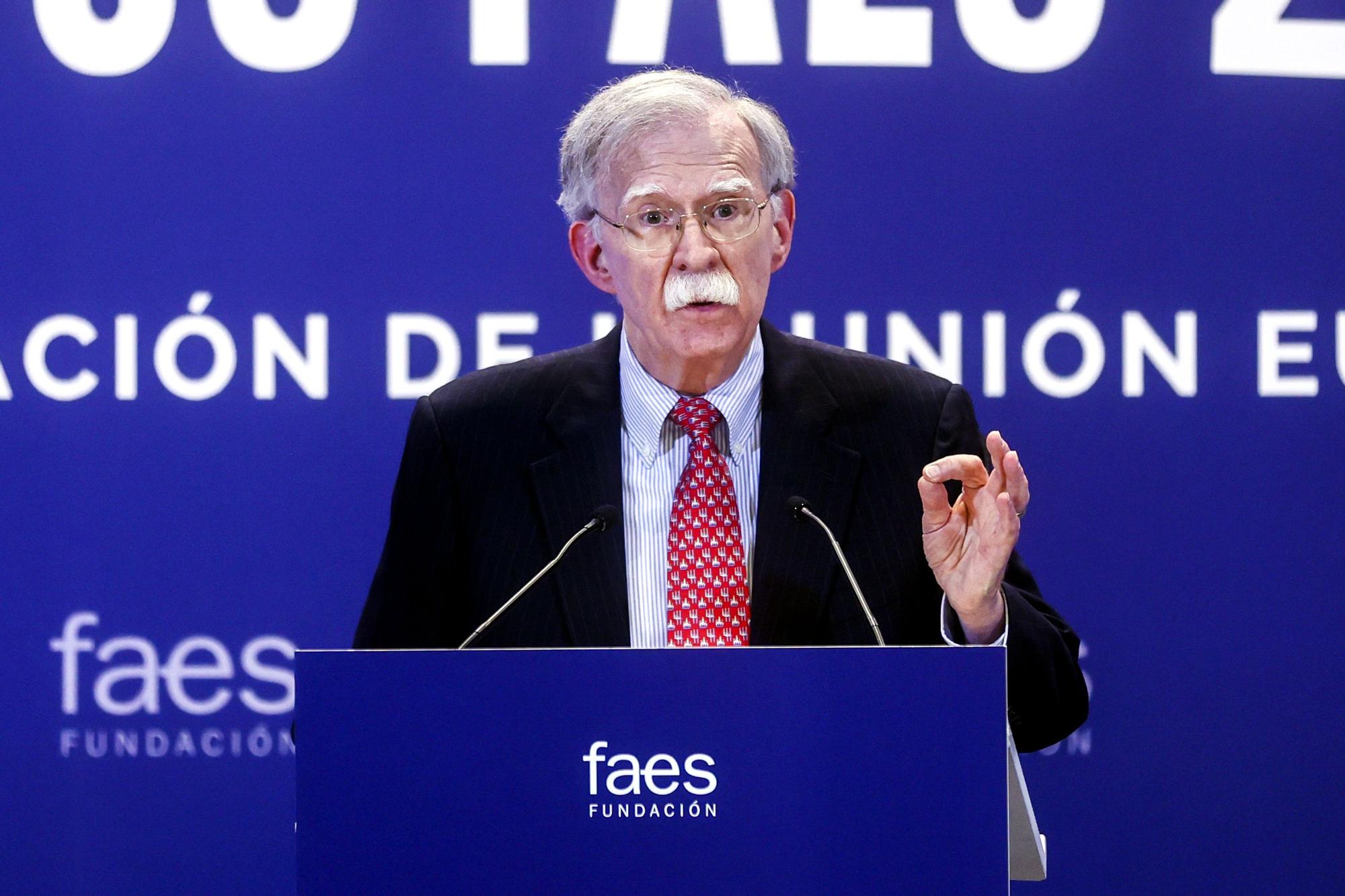 EEl exconsejero de Seguridad Nacional de Donald Trump en la Casa Blanca (2018-2019), John Bolton.