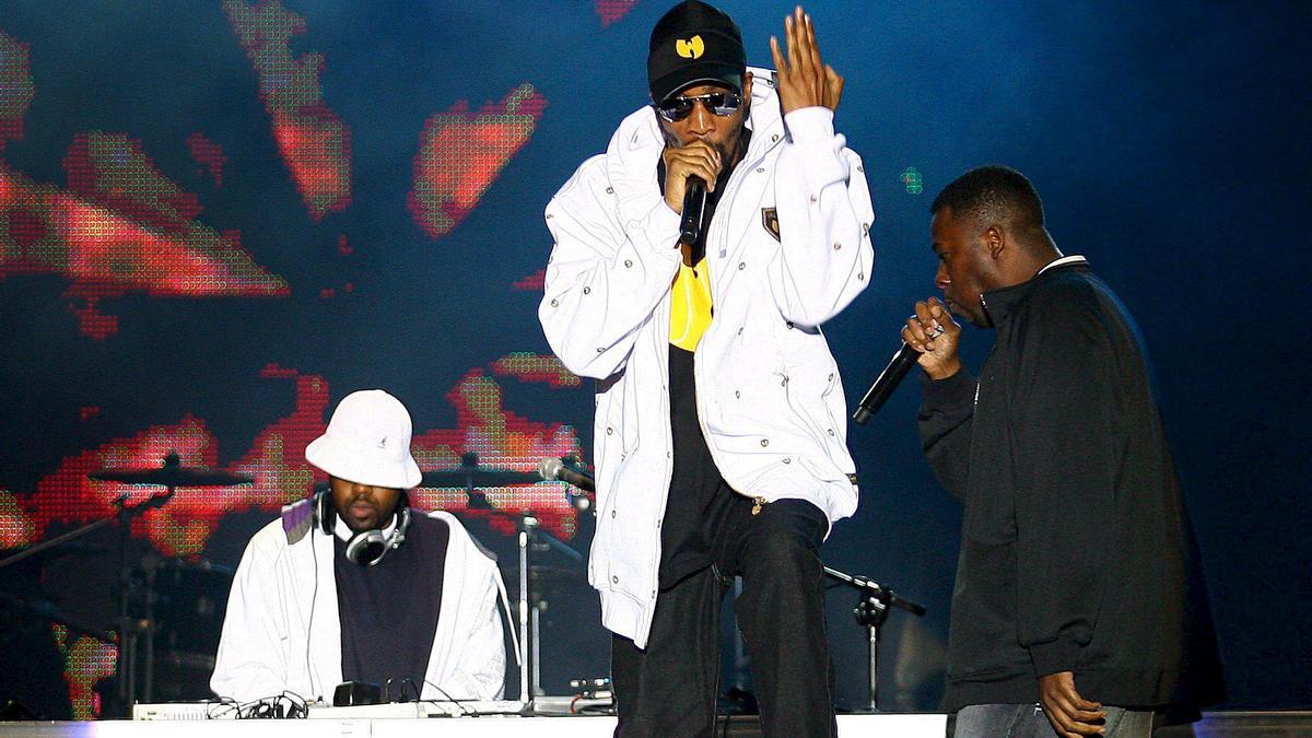 Wu-Tang Clan actuando en el Festival Wroclaw 2012 de Breslavia (Polonia)