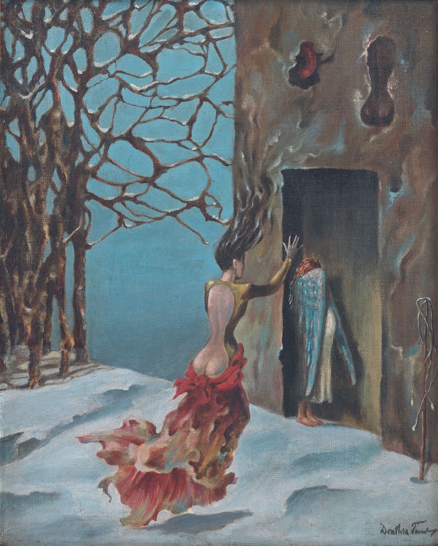 La obra 'Costumbres españolas' (1943) de Dorothea Tanning