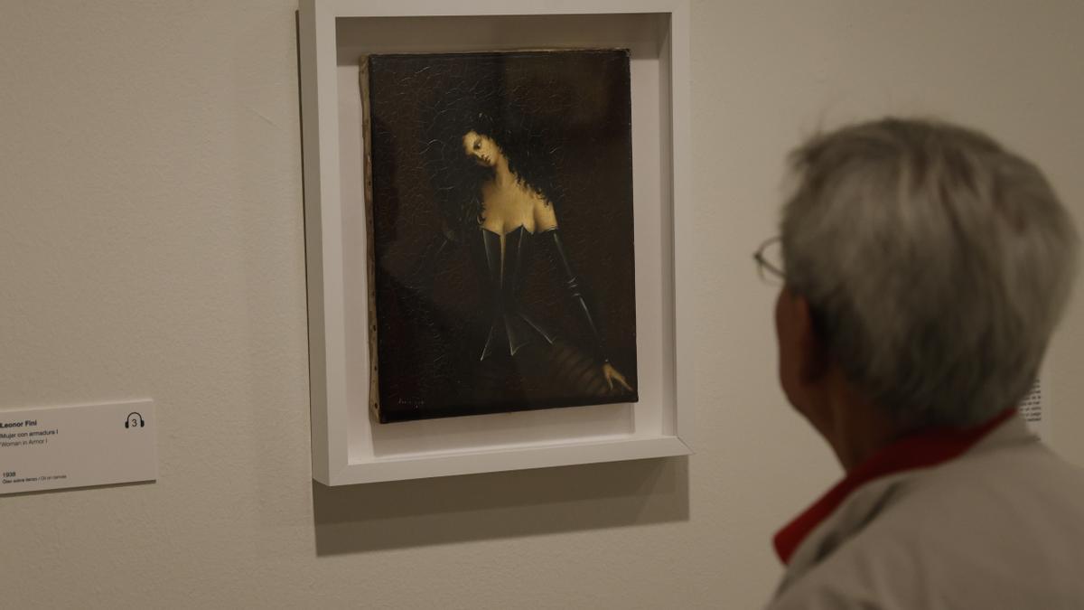 Pintura de Leonor Fini en la exposición de la Fundación Mapfre: ‘31 mujeres. Una exposición de Peggy Guggenheim’