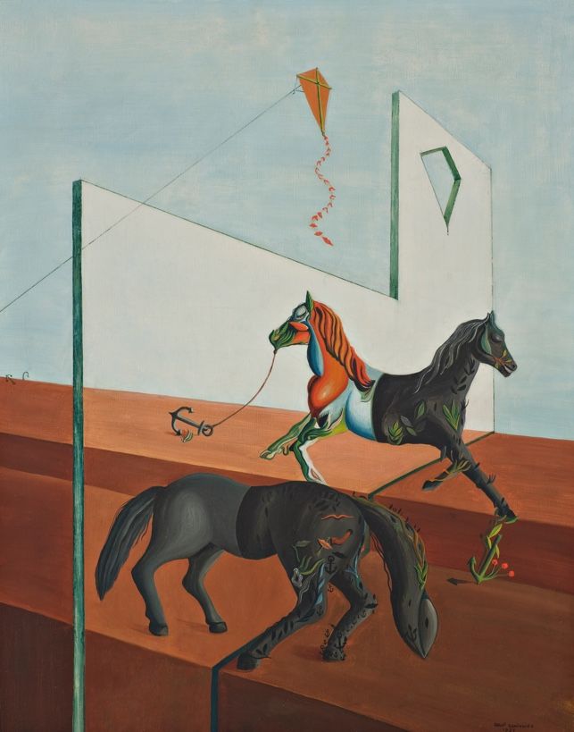 Le dimanche ou Rut marin, 1935, de Óscar Dominguez