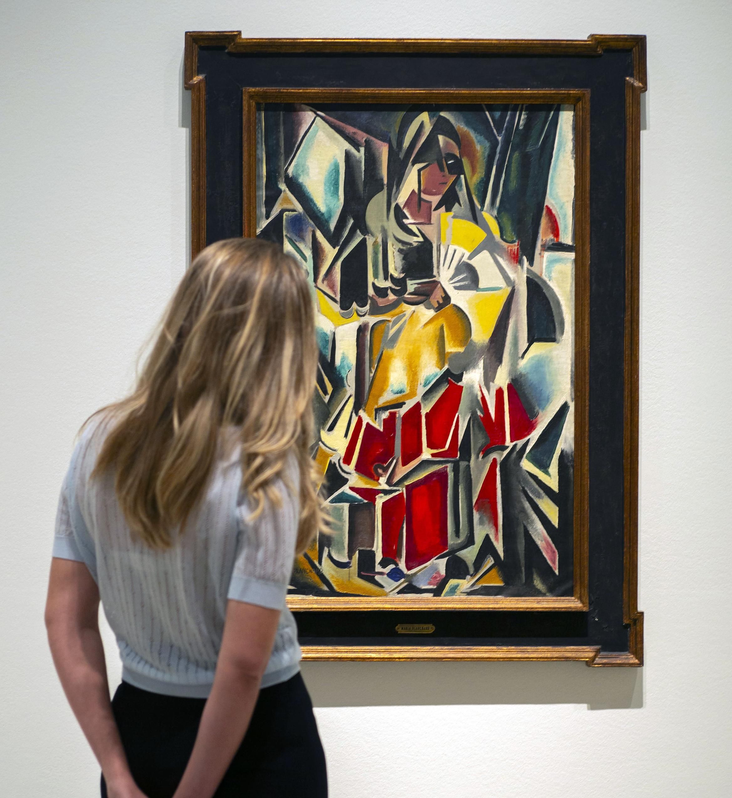 'La dama del abanico' en el Museo Picasso de Málaga