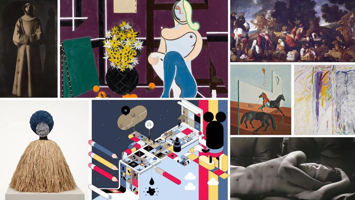 Las exposiciones más esperadas de 2025: Jackson Pollock, Zurbarán, Maruja Mallo o las viñetas de Chris Ware