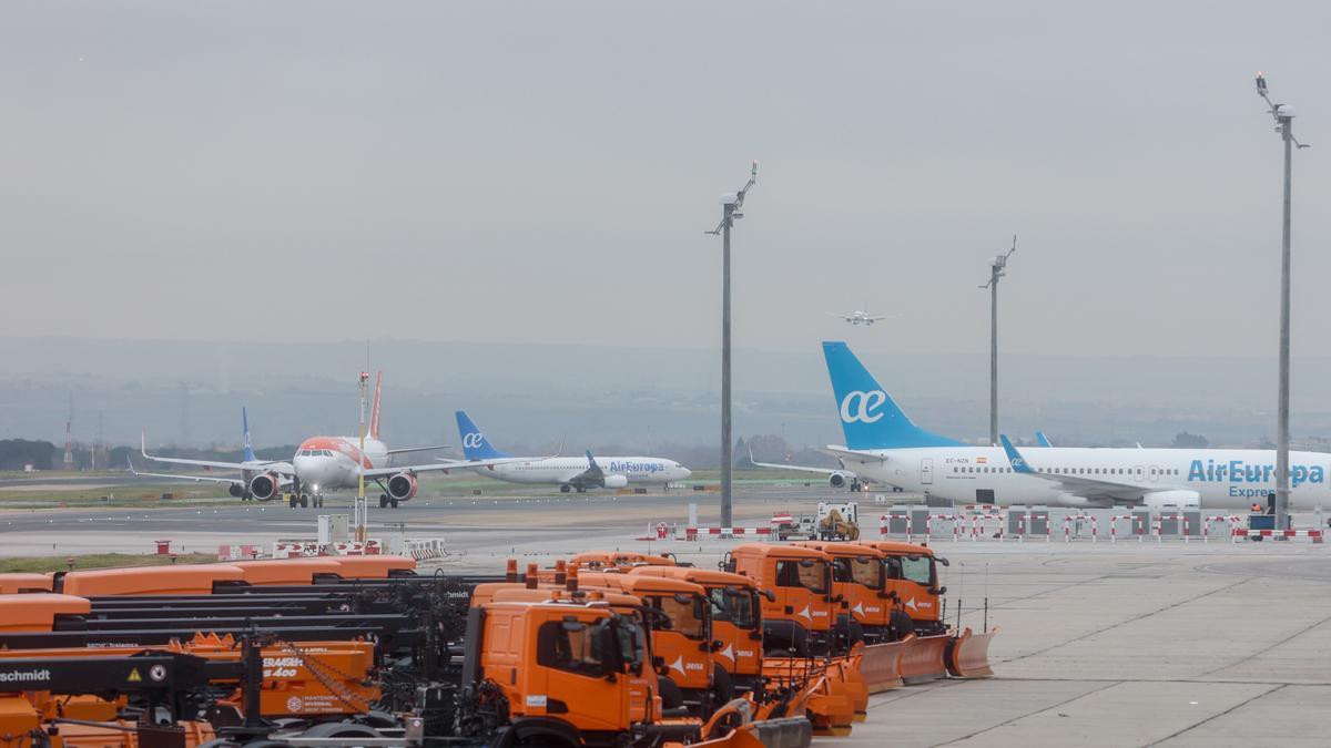 Arranca este martes la huelga del servicio SDP en el aeropuerto de Barajas