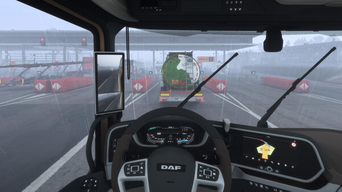 'Euro Truck Simulator 2' desde el interior del camión