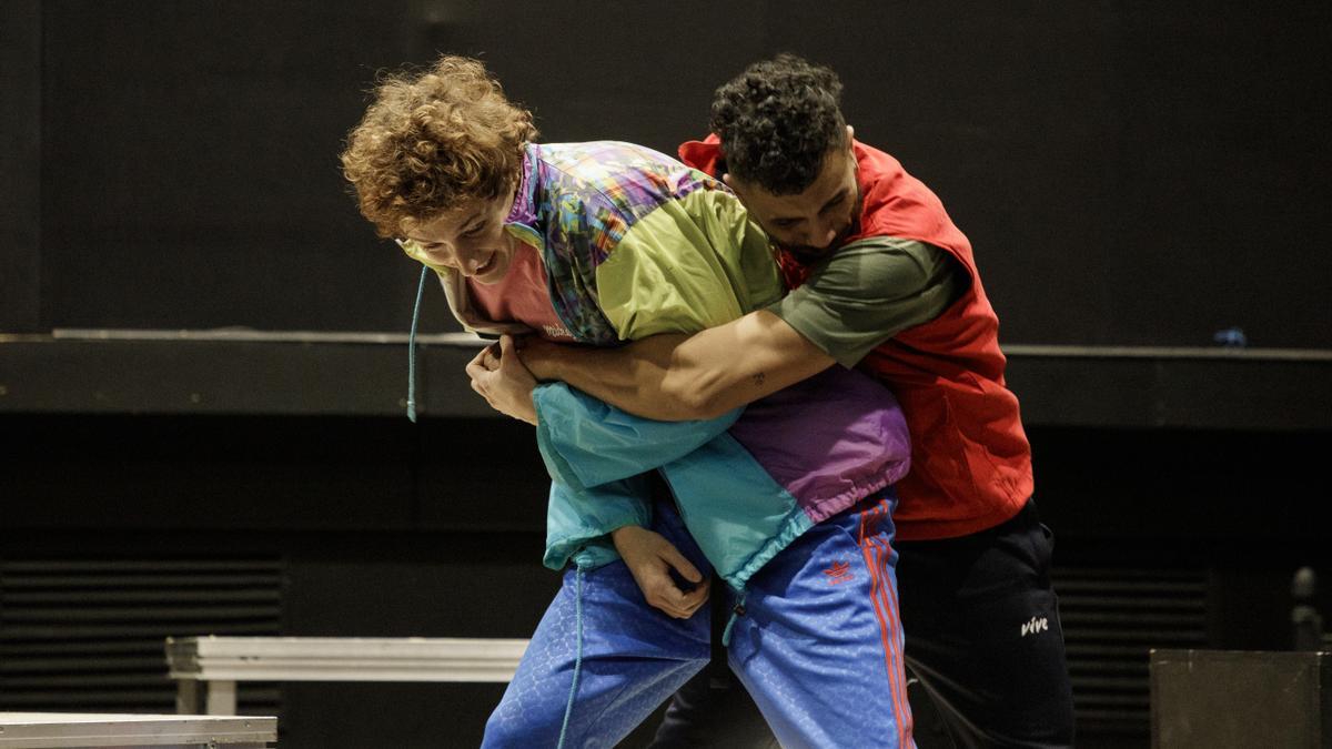 Ensayo de 'Los de ahí', de Claudio Tolcachir en el CDN