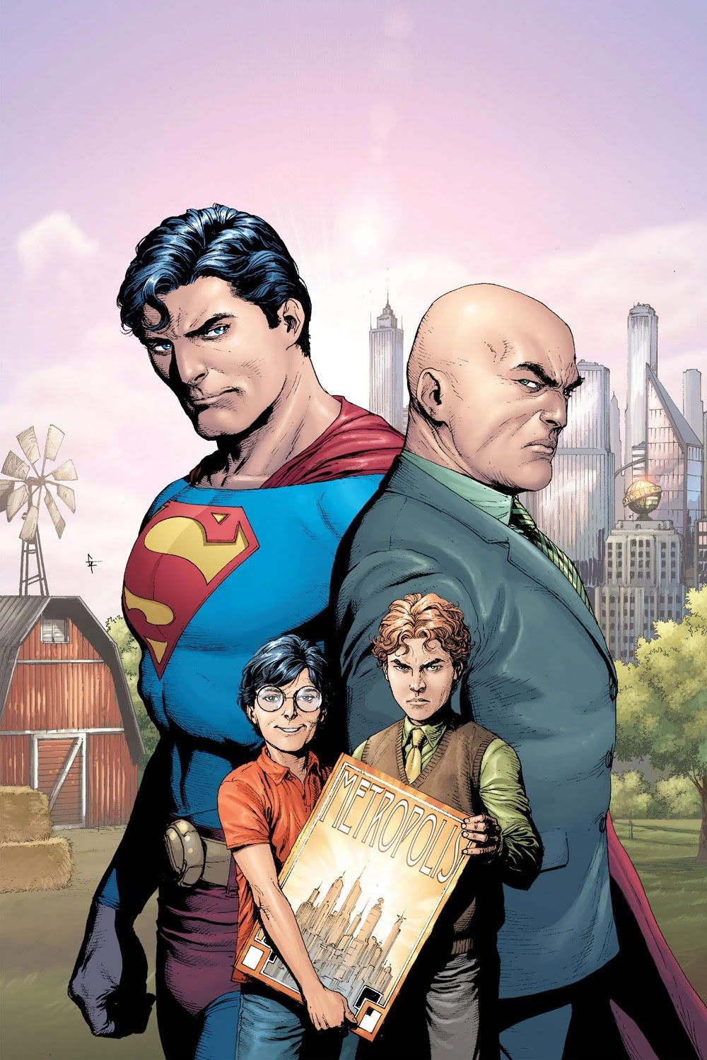 Imagen distribuida por ECC para anunciar 'Superman: origen secreto' cuya fecha prevista de publicación era el 19 de febrero