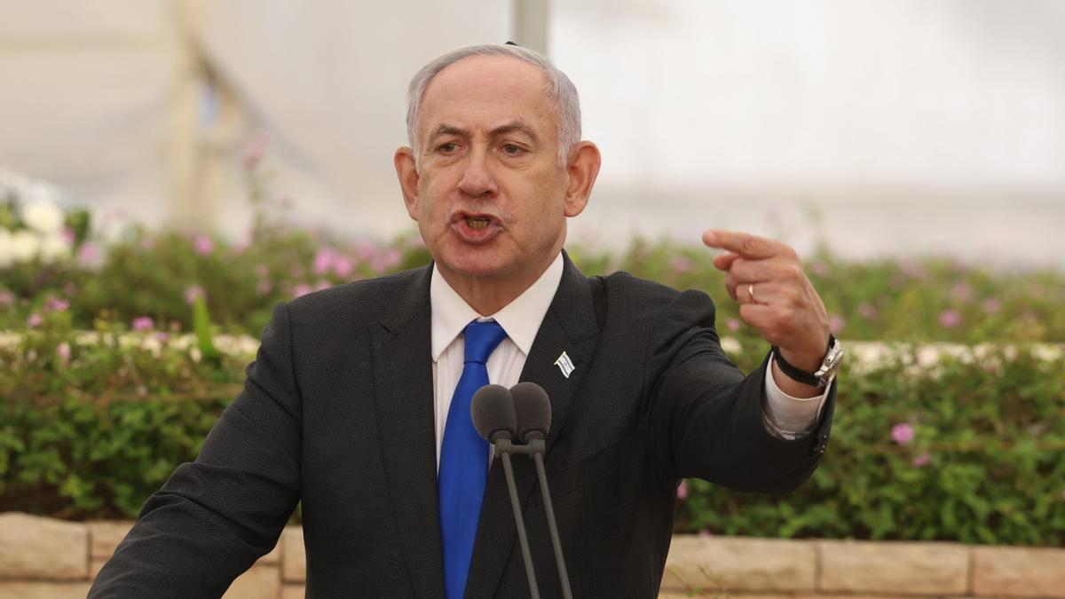 El primer ministro israelí, Benjamin Netanyahu