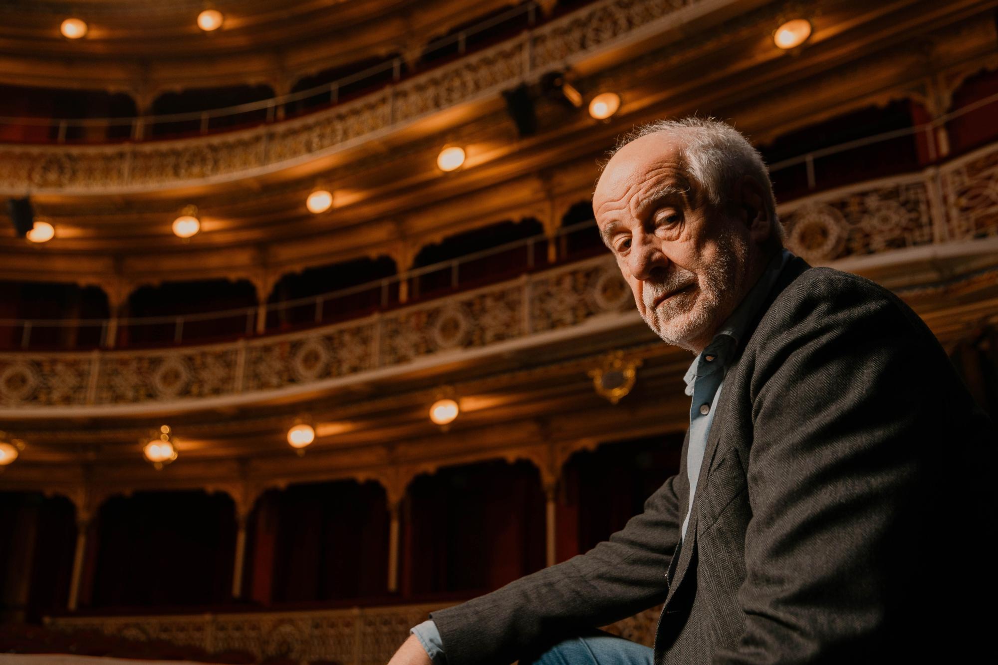 El actor Toni Servillo, en el Teatro de la Comedia de Madrid