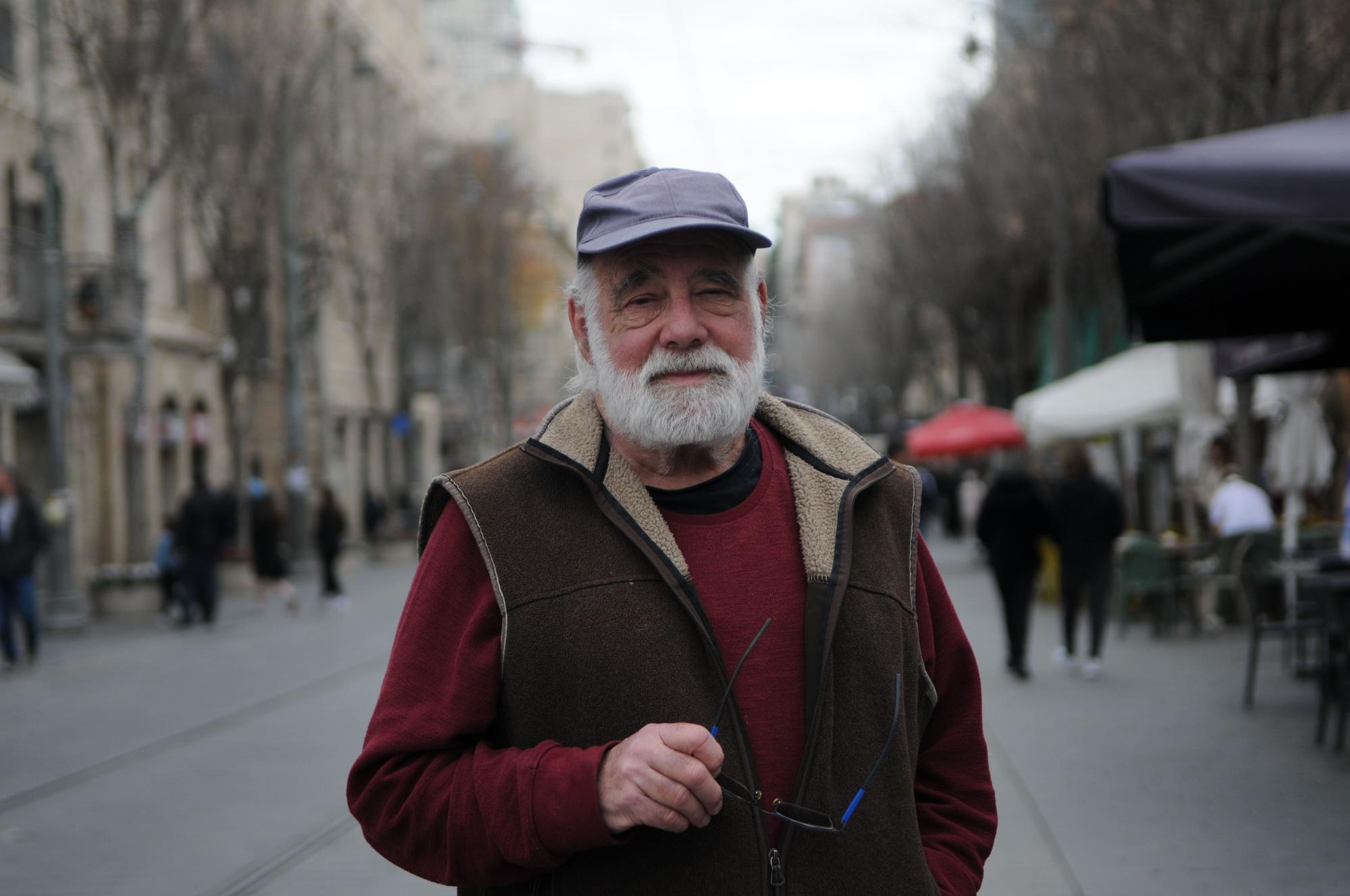 Jeff Halper, fundador de la ONG israelí ICAHD (Israeli Comittee Against House Demolitions)