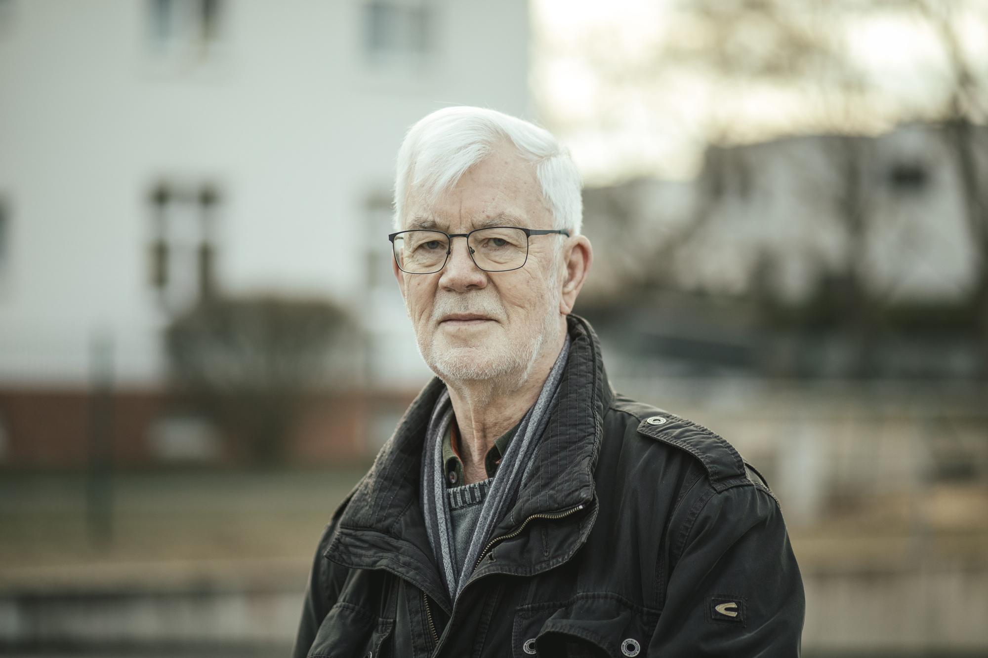 Gerhard, un ingeniero jubilado de 83 años que vive en el distrito de Potsdam.