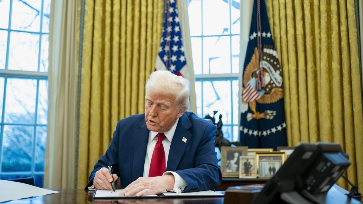 Trump este viernes firmando dos órdenes ejecutivas