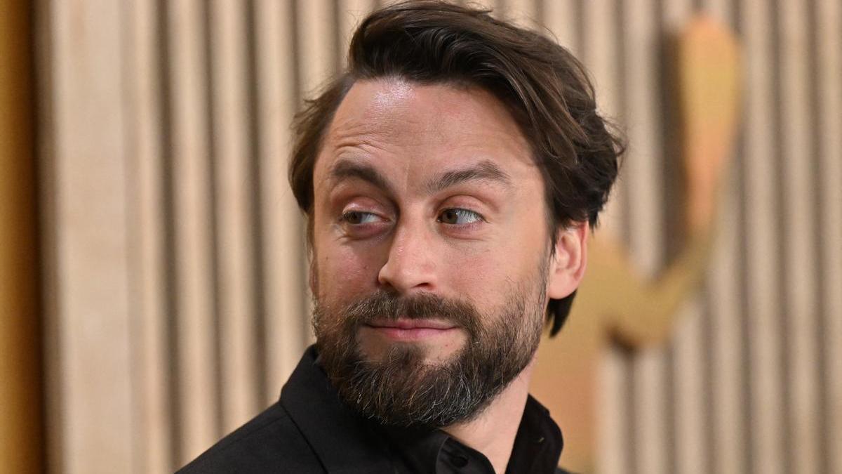 El actor Kieran Culkin, en su llegada a la gala de premios del Sindicato de Actores