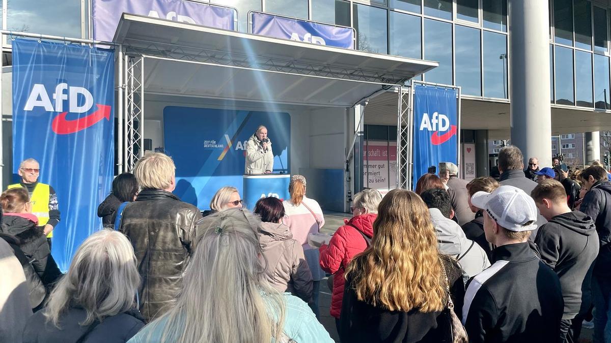 Cierre de campaña de AfD