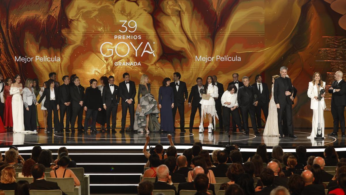 Los Goya entregan por primera vez en su historia un premio 'ex aequo' a la mejor película para ‘La infiltrada’ y ‘El 47’