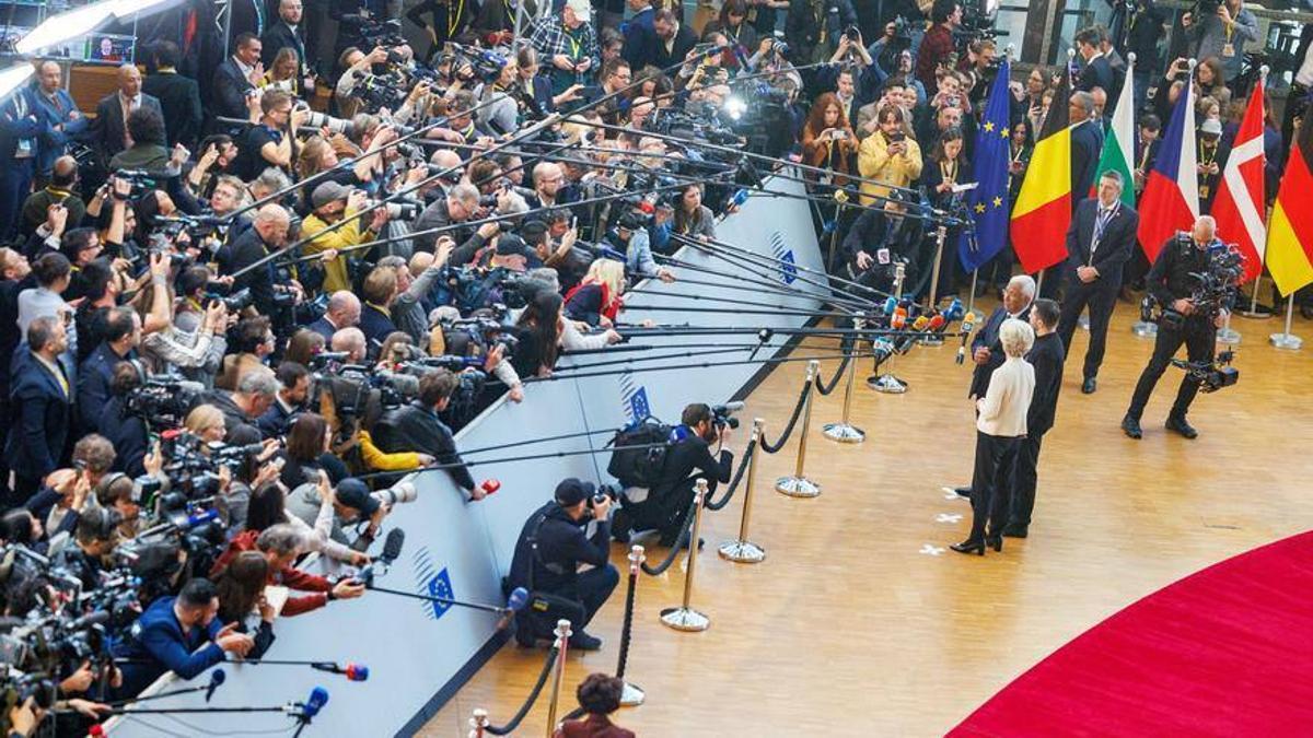 Rueda de prensa sobre el rearme de la UE