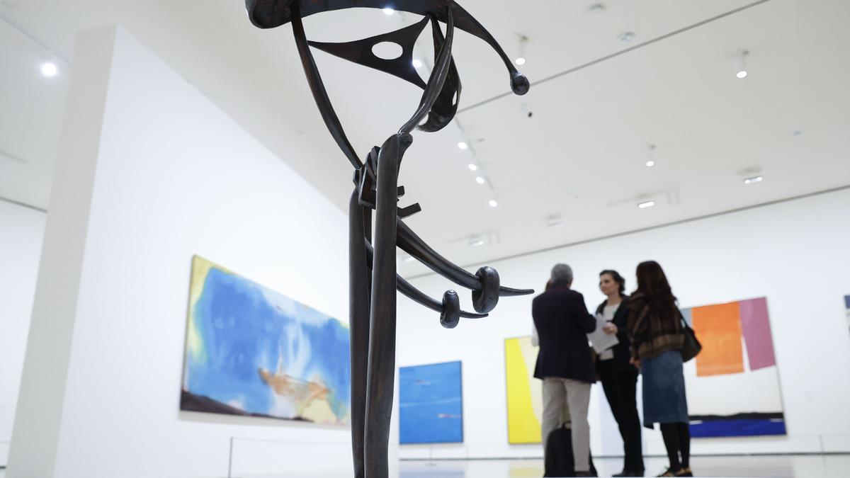La exposición 'Helen Frankenthaler. Pintura sin reglas' en el Museo Guggenheim Bilbao
