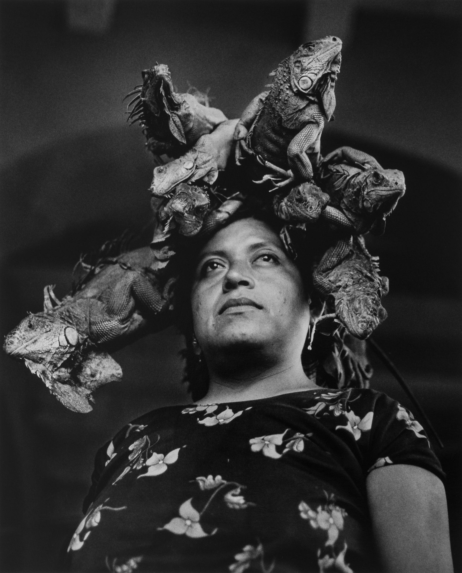 'Nuestra Señora de las Iguanas'. Juchitán, México. 1979.
