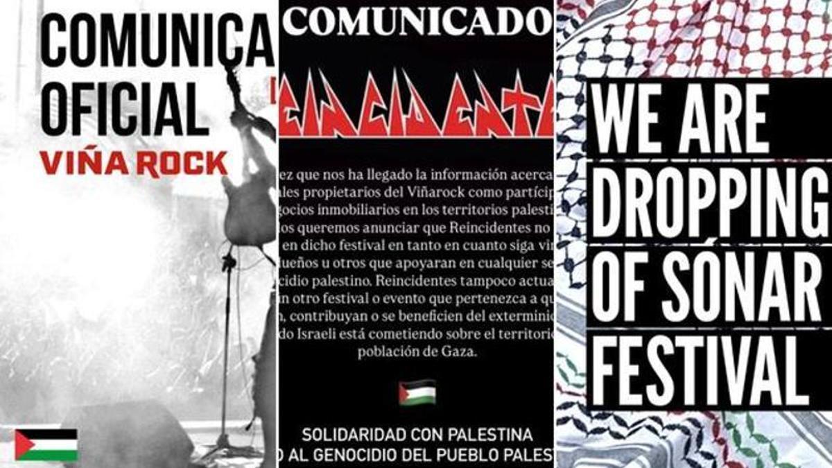 Todos los grupos de música que han rechazado actuar en festivales propiedad del fondo proisraelí KKR