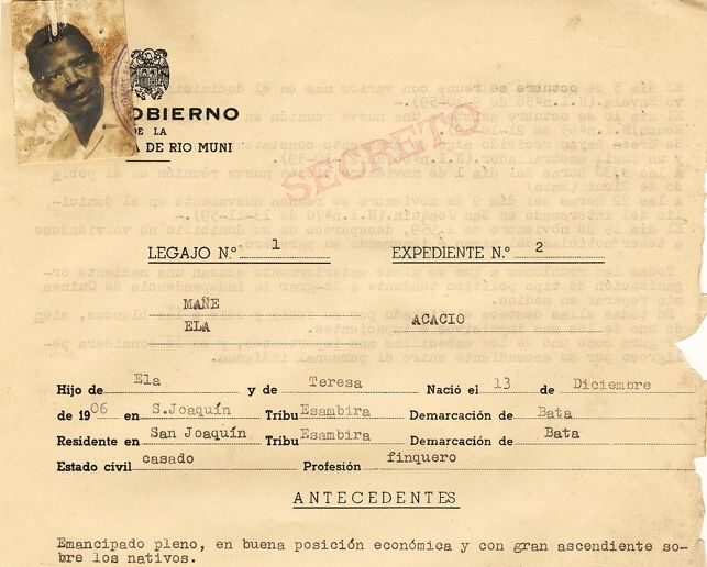 El expediente policial de Acacio Mañé, el único documento oficial de archivo al que pudieron acceder los realizadores de