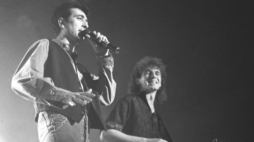 El Último de la Fila, en febrero de 1989 en Madrid