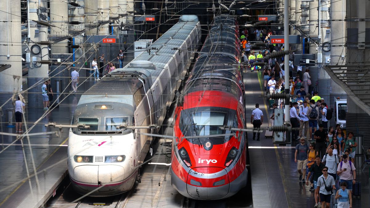 Estación de Atocha este viernes 4 de julio.
