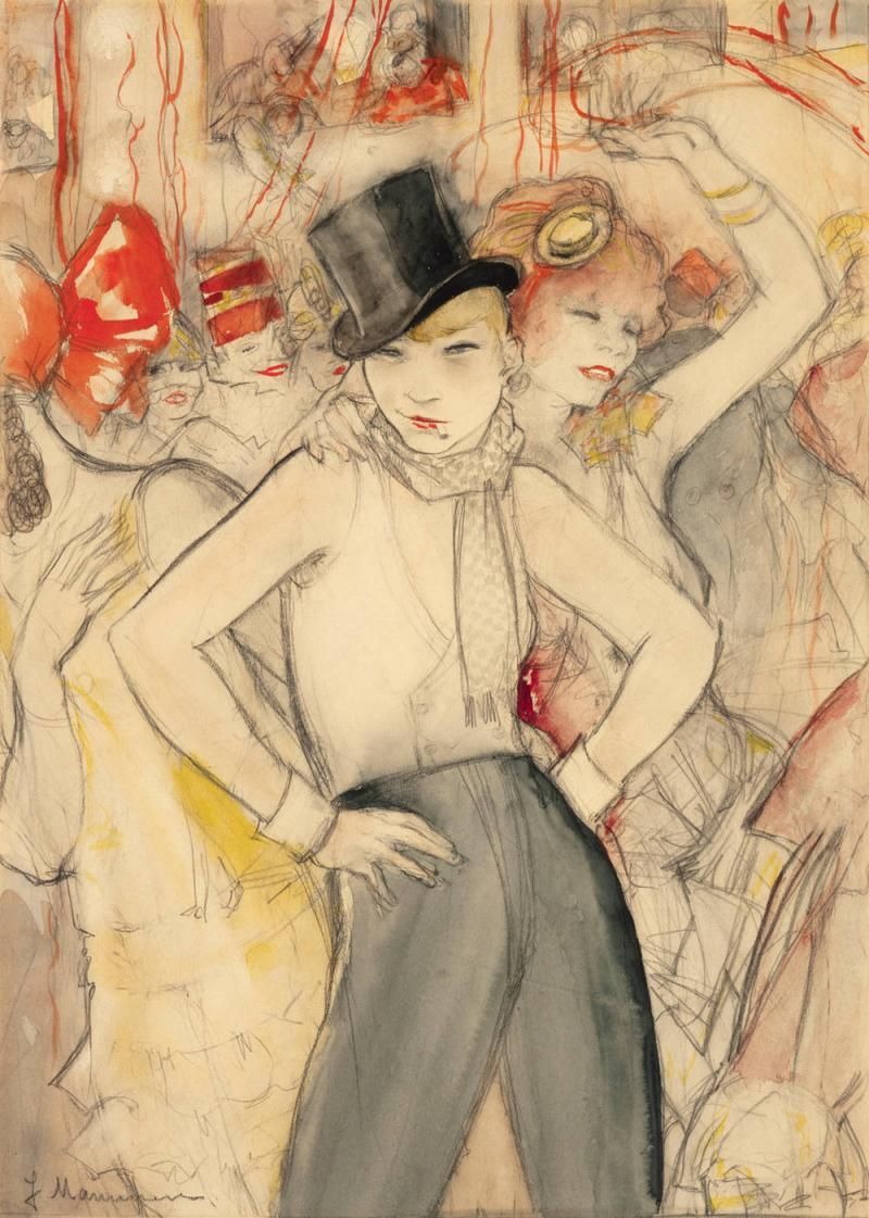 Jeanne Mammen, Ella Representa (1927)
